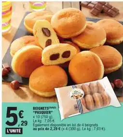 E.Leclerc Beignets Pasquier offre