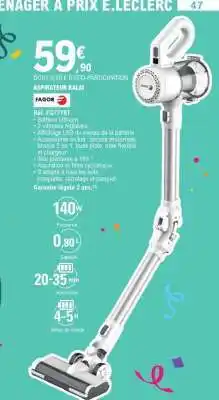 E.Leclerc Aspirateur Balai offre