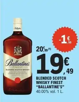 E.Leclerc Ballantine's Finest offre