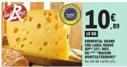 E.Leclerc Emmental Grand Cru Label Rouge offre