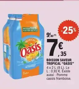 E.Leclerc Boisson Saveur Tropical 'Oasis' offre