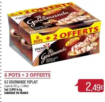Match Ile gourmande yoplait offre