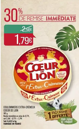 Match Coulommiers extra-crémeux coeur de lion offre