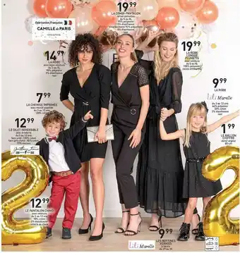 Stokomani La Robe, La Chemise Imprimée, Le Gilet Réversible, Le Pantalon Chino, Les Bottines, Le Ballon Chiffre, La Robe La Robe Longue offre