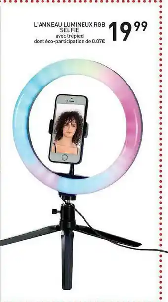 Stokomani L'anneau Lumineux Rgb Selfie offre