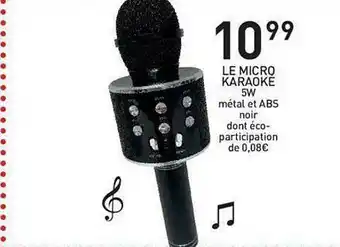 Stokomani Le Micro Karaoke 5w offre