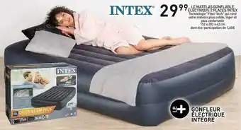 Stokomani Le Matelas Gonflable électrique 2 Places Intex offre
