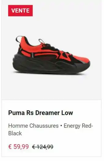 Foot Locker Puma rs dreamer low offre