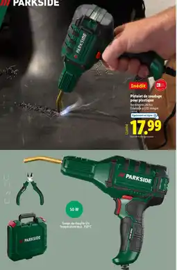 Lidl Pistolet de soudage pour plastique offre