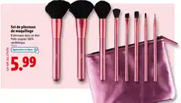 Lidl Cien Beauty Set de pinceaux de maquillage offre