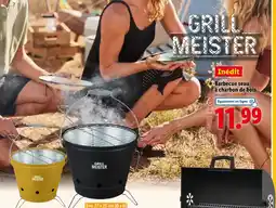Lidl GRILL MEISTER Barbecue seau à charbon de bois offre