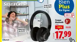 Lidl SilverCrest Casque bluetooth offre