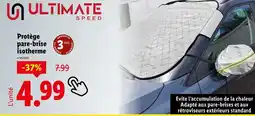 Lidl ULTIMATE SPEED Protège pare-brise isotherme offre