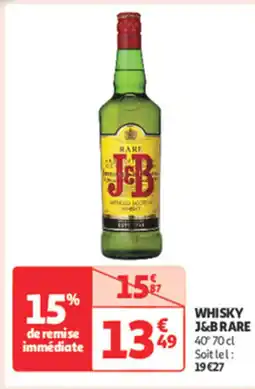 J&B RARE Whisky