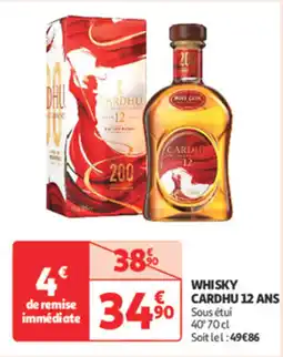 CARDHU 12 ANS Whisky