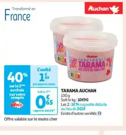 Auchan Supermarché AUCHAN Tarama offre