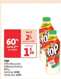 Auchan Supermarché YOP offre