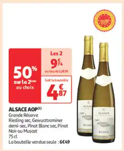 Auchan Supermarché Alsace aop offre