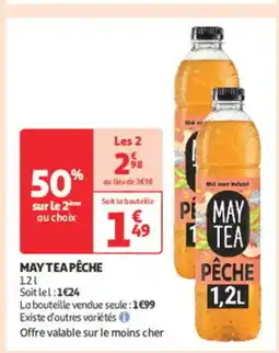 Auchan Supermarché MAY TEA Pêche offre