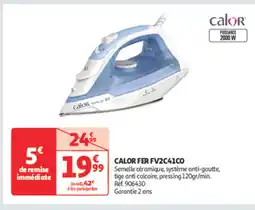 Auchan Supermarché CALOR Fer FV2C41CO offre