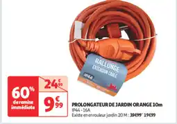 Auchan Supermarché Prolongateur de jardin offre