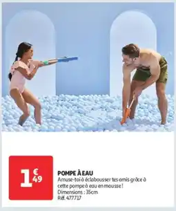 Auchan Supermarché Pompe à eau offre