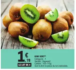 E.Leclerc Express Kiwi vert offre
