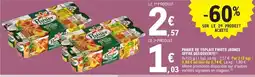 E.Leclerc Express PANIER DE YOPLAIT fruits jaunes offre découverte offre