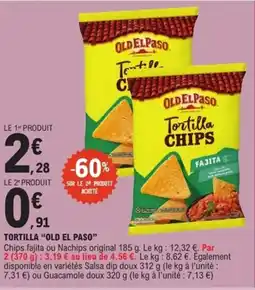 E.Leclerc Express OLD EL PASO Tortilla offre