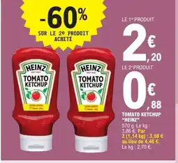 E.Leclerc Express HEINZ Tomato ketchup offre