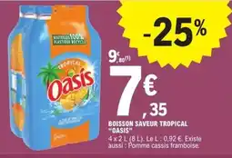 OASIS Boisson saveur tropical