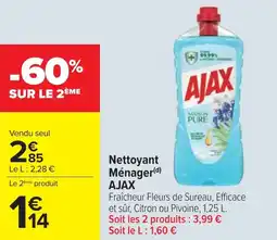 Cora x Carrefour Nettoyant ménager ajax offre