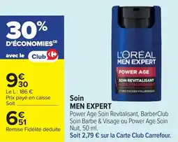 Cora x Carrefour Soin men expert offre