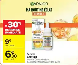 Cora x Carrefour Sérums garnier offre