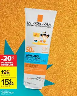 Cora x Carrefour Lait solaire la roche posay offre