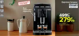 Cora x Carrefour Expresso broyeur delonghi offre