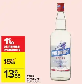 Carrefour Market VIKOROFF Vodka offre