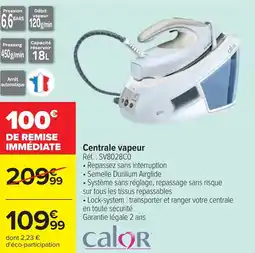 Cora x Carrefour Centrale vapeur offre