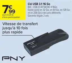 Cora x Carrefour Clé usb 3.1 16 go offre