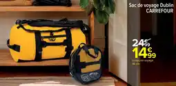 Cora x Carrefour Sac de voyage dublin carrefour offre