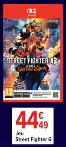 Cora x Carrefour Jeu street fighter 6 offre