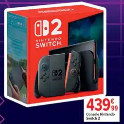 Cora x Carrefour Console nintendo switch 2 offre