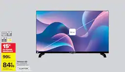 Cora x Carrefour Téléviseur LED offre