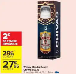 Carrefour Market CHIVAS REGAL Whisky Blended Scotch offre