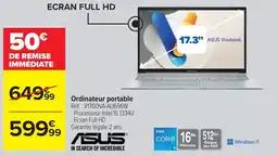 Cora x Carrefour Ordinateur portable ASUS offre
