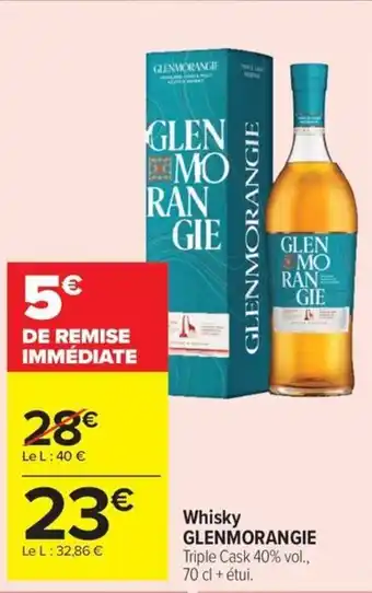 Carrefour Market GLENMORANGIE Whisky offre