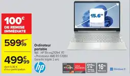 Cora x Carrefour Ordinateur portable hp offre