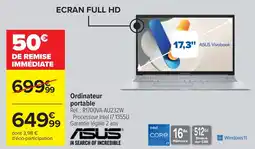 Cora x Carrefour Ordinateur portable ASUS offre