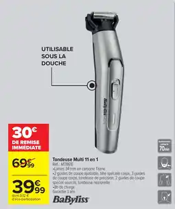 Cora x Carrefour Tondeuse multi 11 en 1 BaByliss offre
