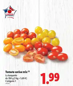 Lidl Tomate cerise mix offre